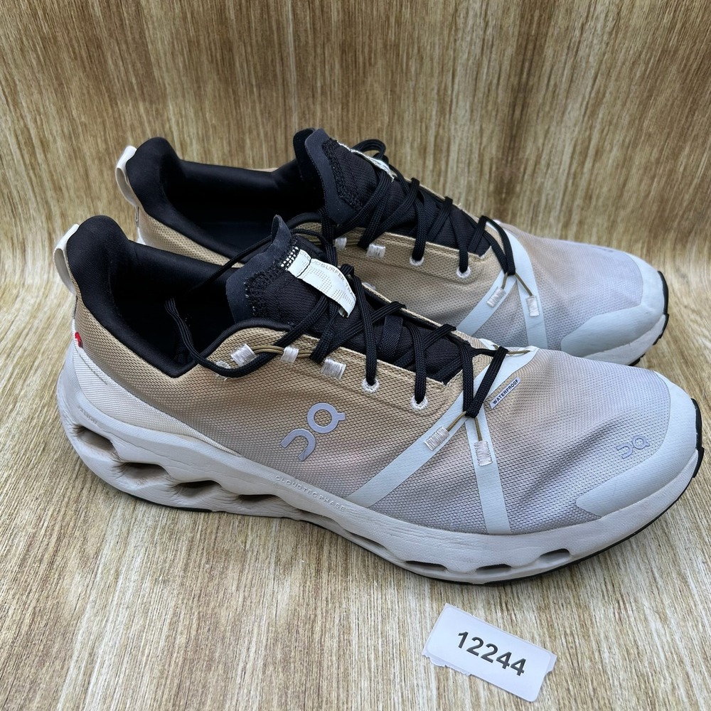 On Cloudsurfer Trail Waterproof Men's Size 13 Safari Mineral Shoes 3ME10272065 - Picture 10 of 10